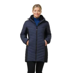 Kerrits Horsey Houndstooth Insulated Parka -Ovatio Horse Shop 35849 inkhoundstooth 4