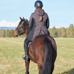 Kerrits Horsey Houndstooth Insulated Parka -Ovatio Horse Shop 35849 javahoundstooth 1