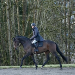 Kerrits Horsey Houndstooth Insulated Parka -Ovatio Horse Shop 35849 peppercornhoundstooth 4