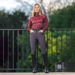 LeMieux Freya Pro Full Seat Breech -Ovatio Horse Shop 35868 grey 2