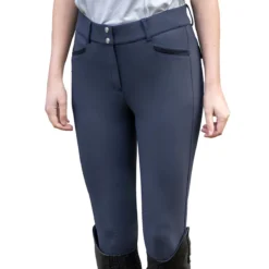 Ovation Dynamic Full Seat Breeches -Ovatio Horse Shop 36301 indigo 3