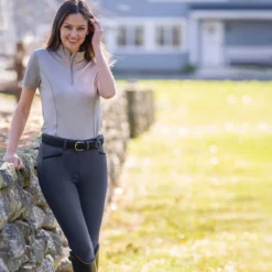 Ovation Dynamic Knee Patch Breeches -Ovatio Horse Shop 36303 indigo 1