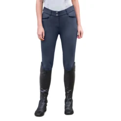 Ovation Dynamic Knee Patch Breeches -Ovatio Horse Shop 36303 indigo 3