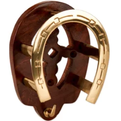 English Bridle Bracket -Ovatio Horse Shop brasswood